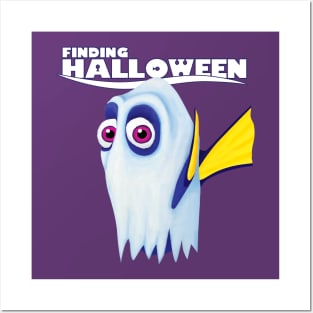 Finding Halloween Dory Ghost Fish Posters and Art